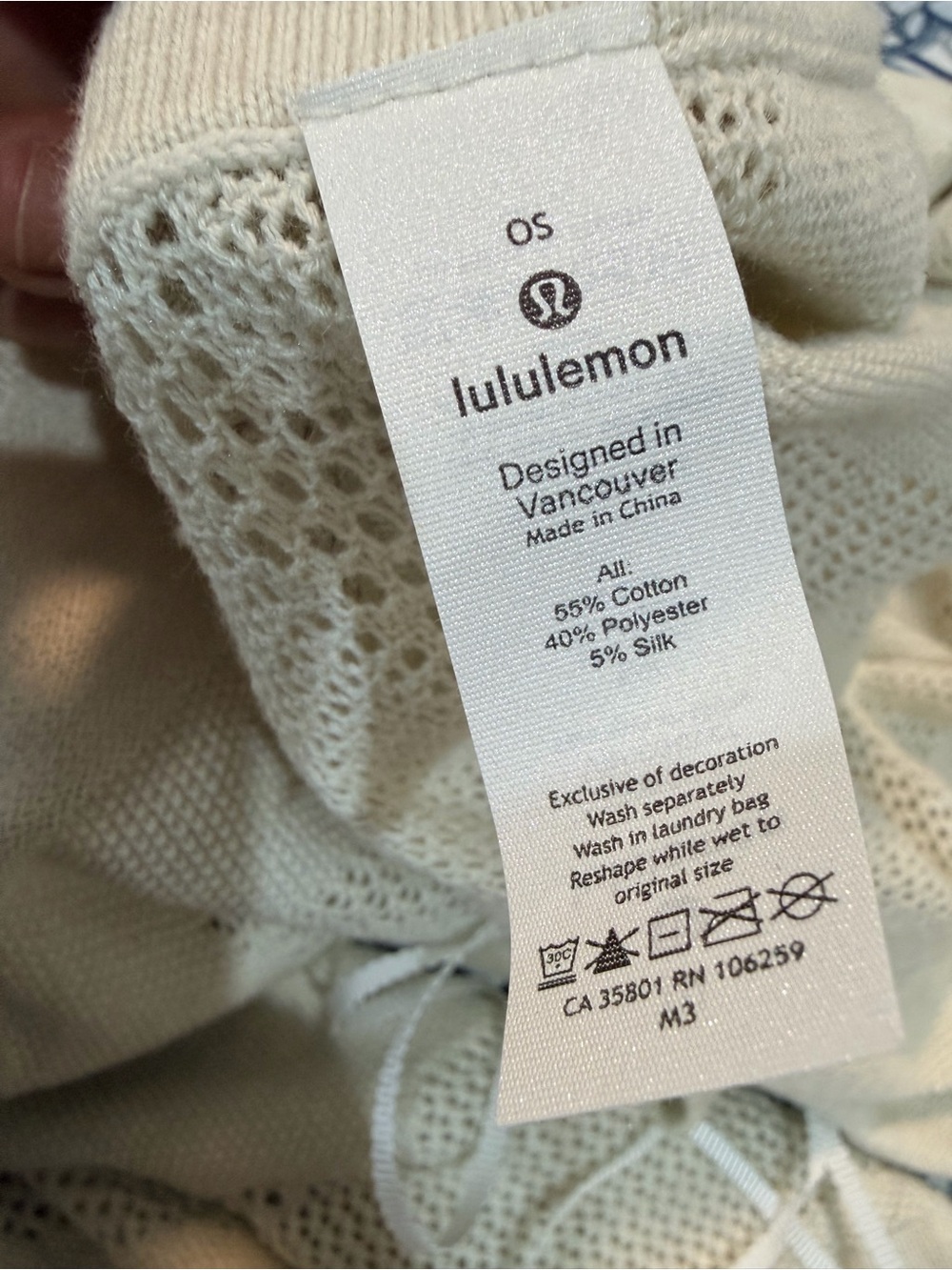 LULULEMON Find Your Light Wrap in Cream Short Sleeve Open Front Size OS - Picture 5 of 5